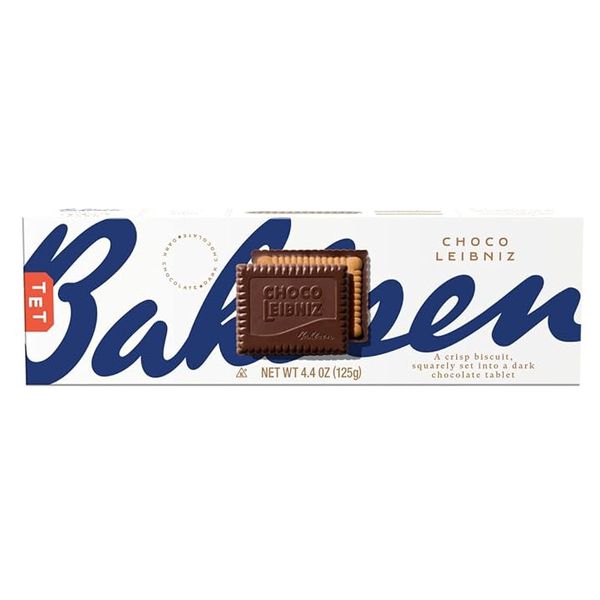BISCOITO BAHLSEN CHOCOLATE LEIBNIZ DARK 125G