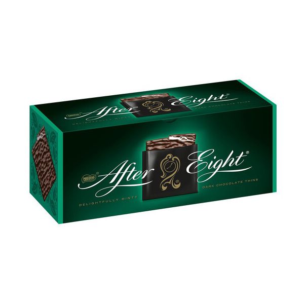 BOMBOM NESTLE AFTER EIGHT AMARGO COM MENTA 200G