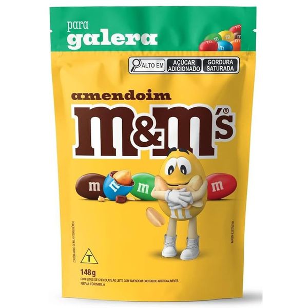 M&ms Amendoim 148g