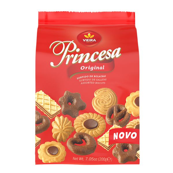 Biscoito Vieira Princesa 200g Sortido