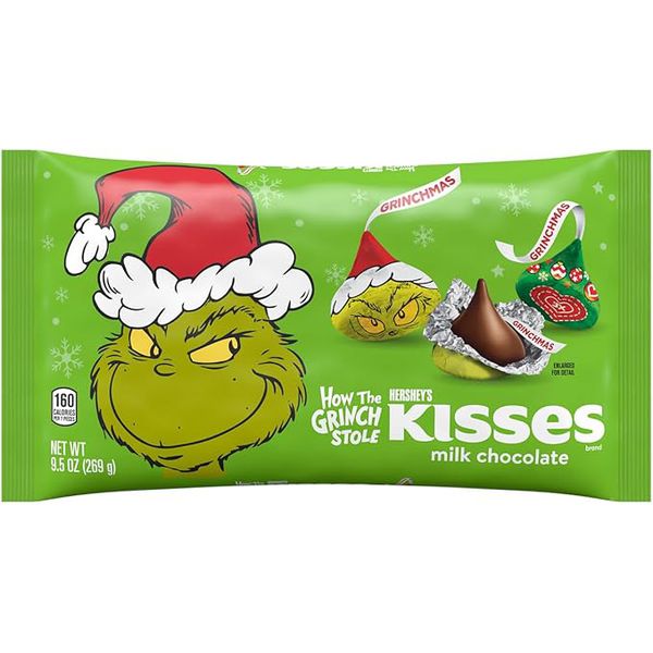 HERSHEYS KISSES GRINCH 269G