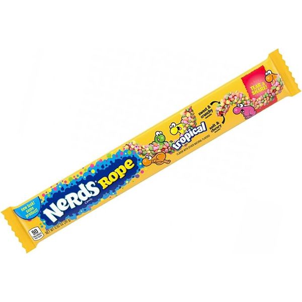 BALA NERDS CONFEITOS ROPE TROPICAL 26G