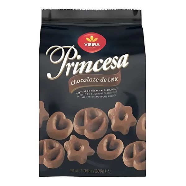 Biscoito Vieira Princesa Chocolate 200g 