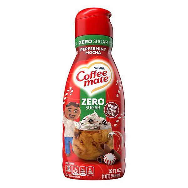 Coffee Mate Peppermint Mocha Zero Sugar 946ml