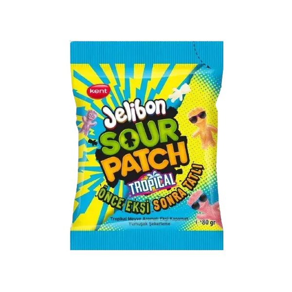 BALA SOUR PATCH KENT TROPICAL 80G