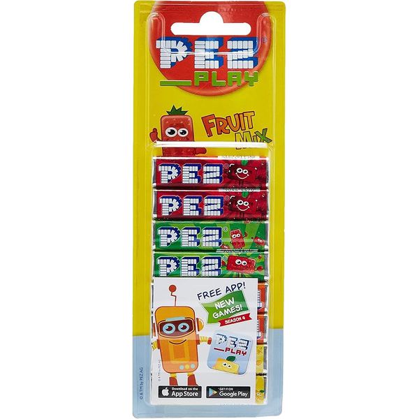 PEZ PASTILHA GRAPE STRAWBERRY 25,5G