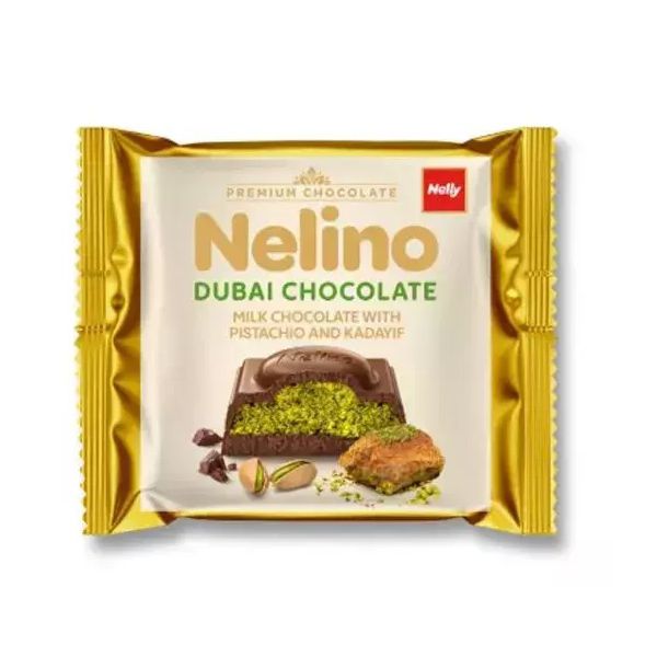NELINO DUBAI CHOCOLATE PISTACHE KADAYIF 62G