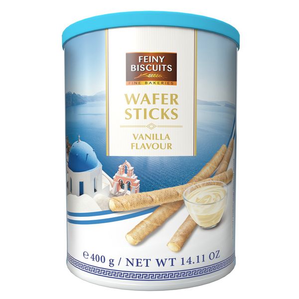 CANUDOS FEINY WAFER RECHEIO DE VANILLA 400G