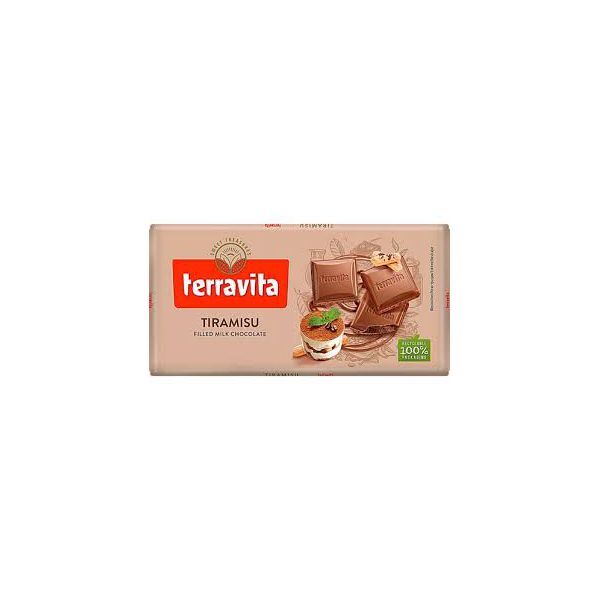 Chocolate Barra Terravita Tiramisu 100g