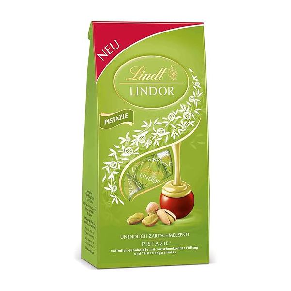 Lindt Lindor Tafel Pistazie 137g