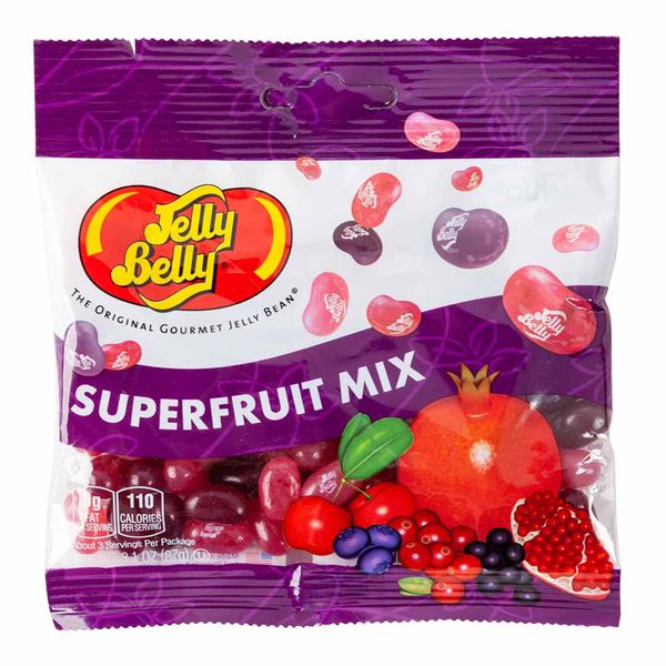 Bala De Goma Jelly Bellysuperfruit Mix 87g