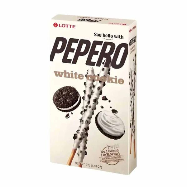 Pepero Biscoito De Palito White Lotte 39g