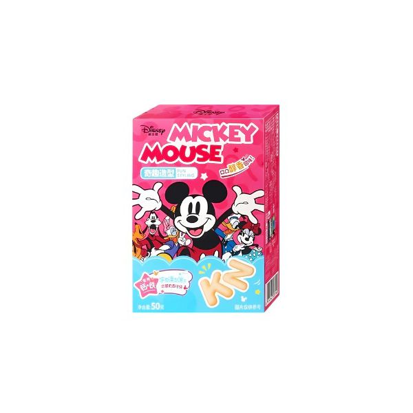 BISCOITO MICJEY MOUSE FORMAS DE LETRA 50G