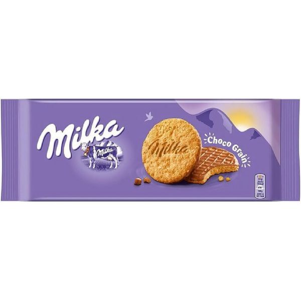 BISCOITO MILKA CHOCO GRAIN 126G