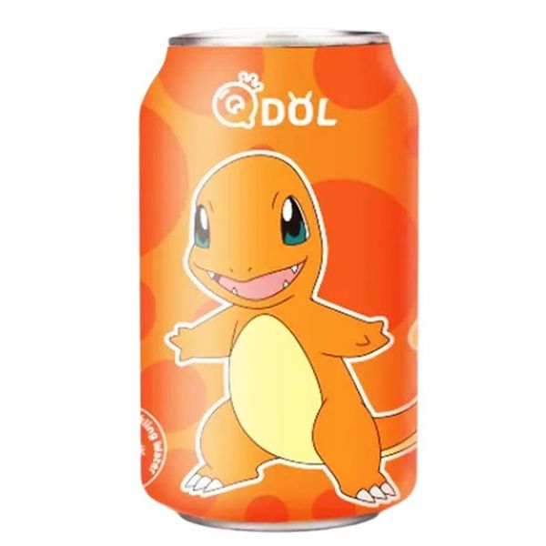 Refrigerante Qdol Pokemon Sabor Lichia 330ml