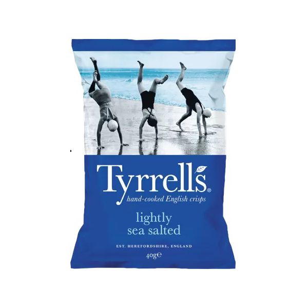 TYRRELLS COM SAL MARINHO 40G