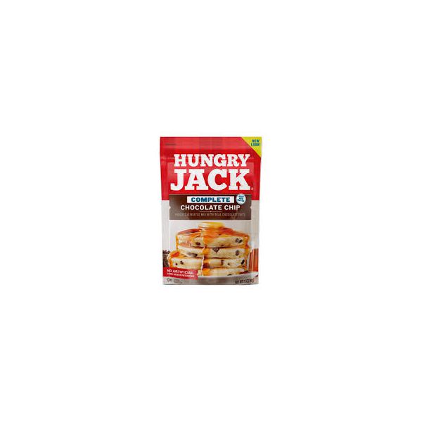 Massa Hungry Jack Waffles e Panquecas Mix Com Gotas Chocolate 198g