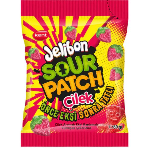 BALA SOUR PATCH KENT MORANGO 80G