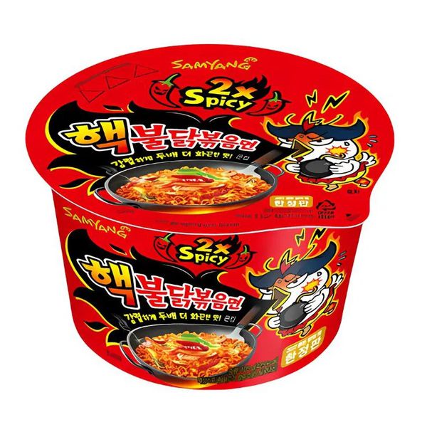 Lamen Coreano Extreme Copo Spicy 2X Hot Chicken Flavor 105g