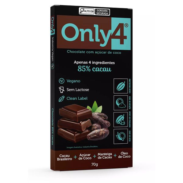 Chocolate Only4 85 % Cacau