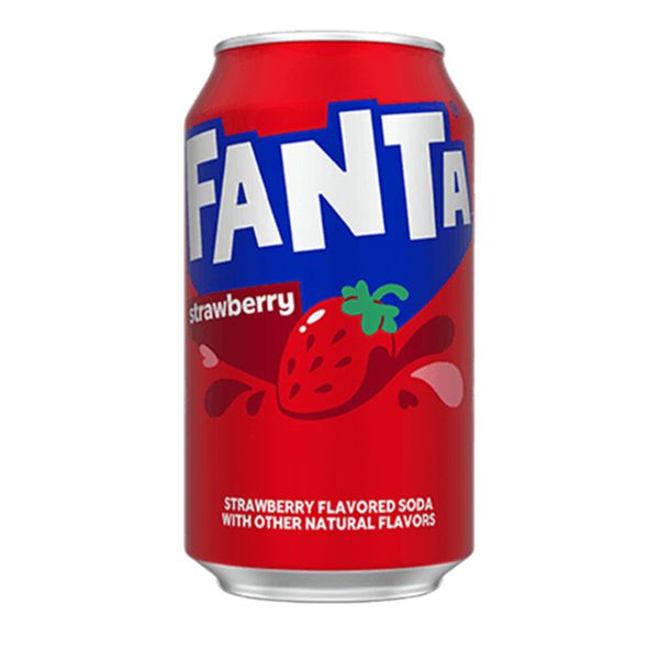 Refrigerante Fanta Strawberry Lata 355ml