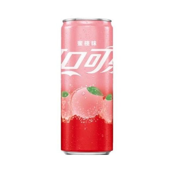 Coca Cola Pessego 330ml