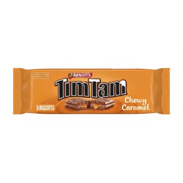 TIM TAM CHEWY CARAMEL 175G