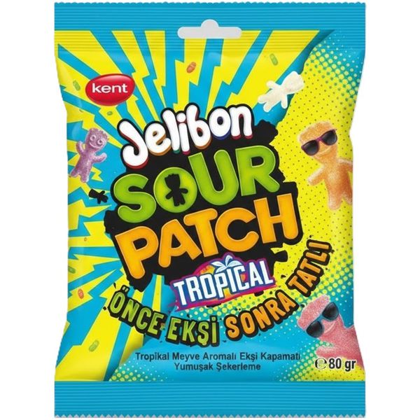 BALA SOUR PATCH KENT TROPICAL 80G