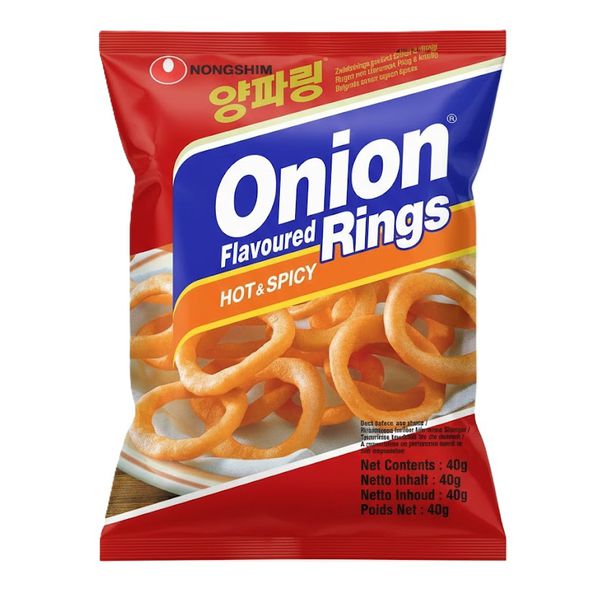 SALGADINHO NONGSHIM CEBOLA PICANTE 40G