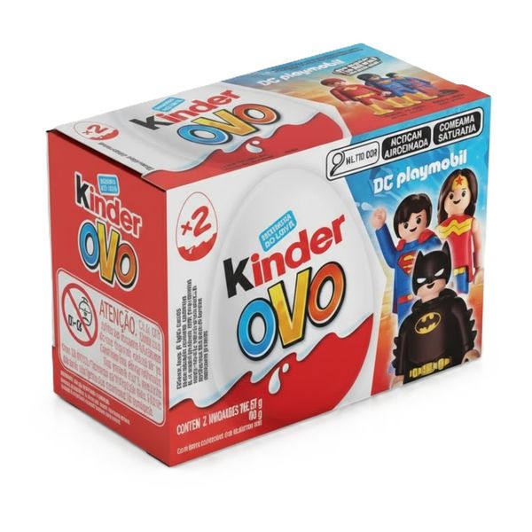 CHOCOLATE KINDER OVO PLAYMOBIL DC COMICS 40G