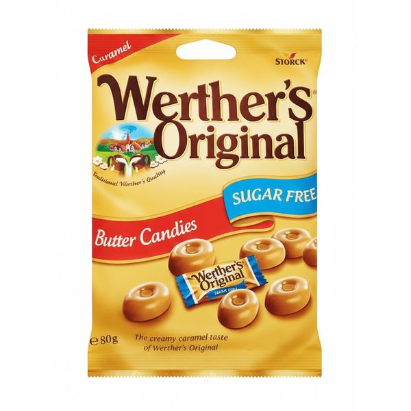 Bala Werthers Original Sem Açucar 70g