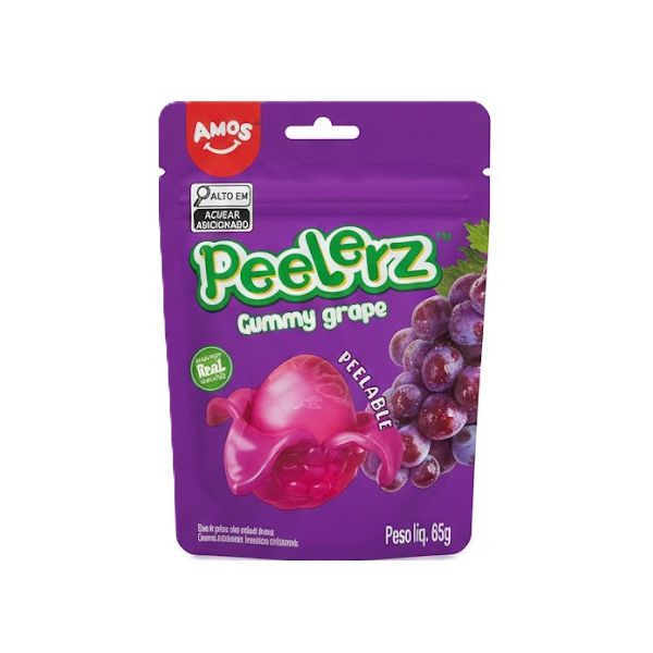 BALA GUMMY PEELERZ GRAPE 65G