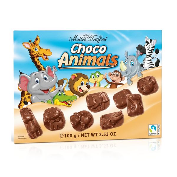 CHOCOLATE ANIMAIS MAITRE TRUFFOUT 100G