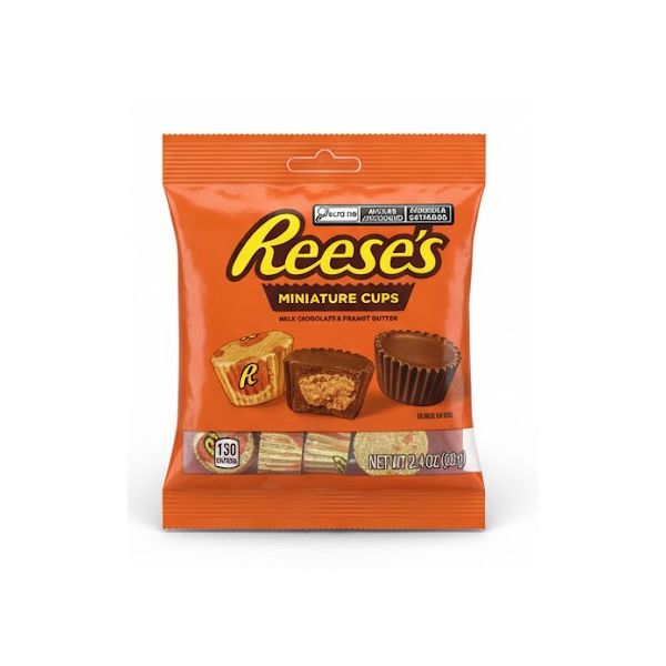 CHOCOLATE REESES MINIATURES 68G