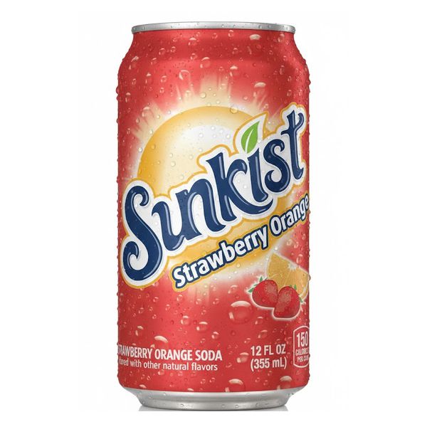 REFRIGERANTE SUNKIST STRAWBERRY 355ML