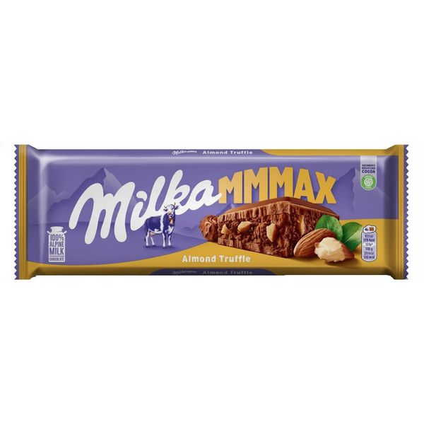 BARRA MILKA MMMAX ALMOND TRUFFLE 300G