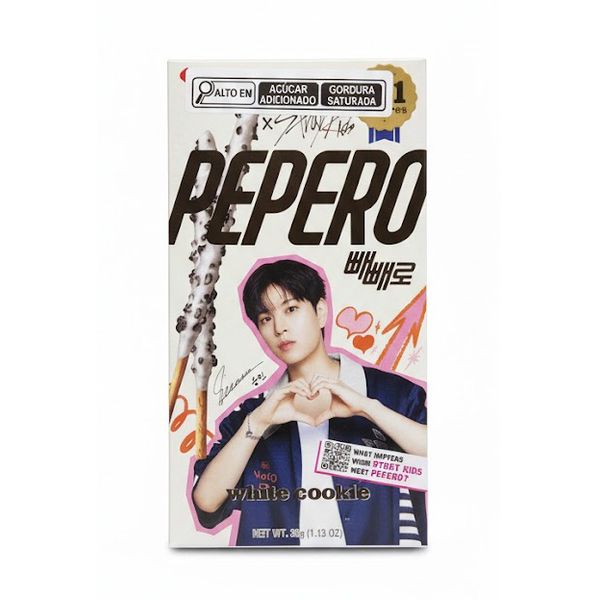Pepero Biscoito De Palito White Lotte 39g