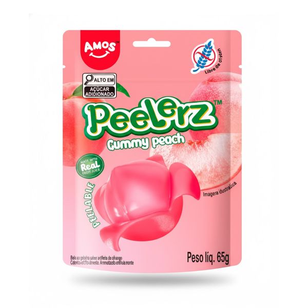 BALA GUMMY PEELERZ PEACH 65G