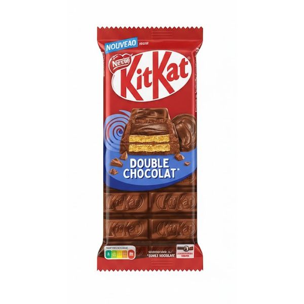 BARRA KITKAT DOUBLE CHOCOLATE 99G 