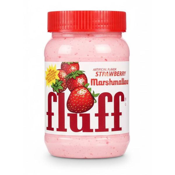 Marshmallow Em Pasta Sabor Morango Fluff 213g