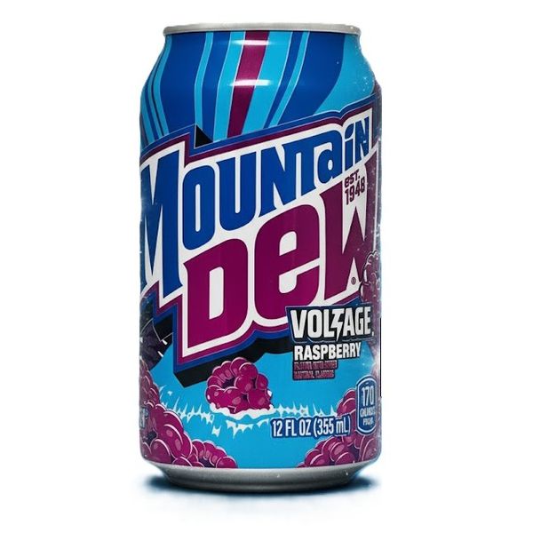 REFRIGERANTE MTN DEW RASPBERRY 355ML 