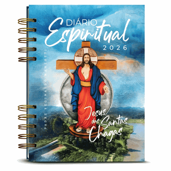  Diário Espiritual 2026 - Capa Terra Prometida