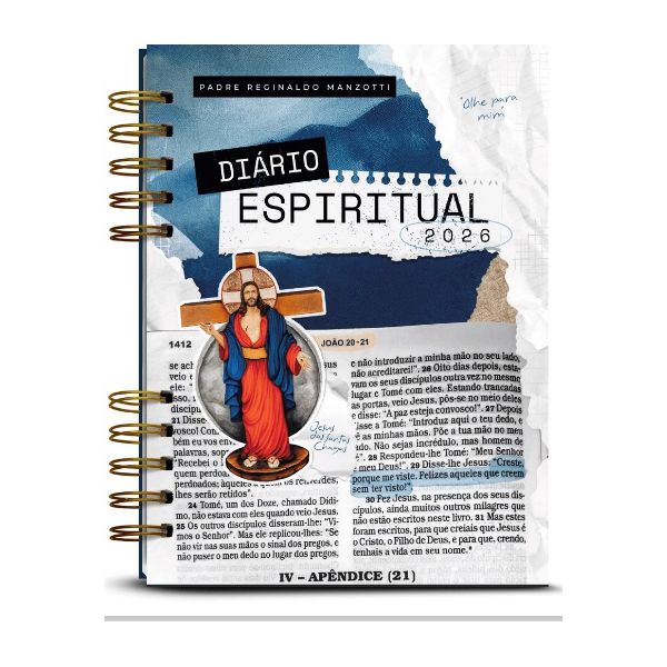 Diário Espiritual 2026 - Capa Jovem