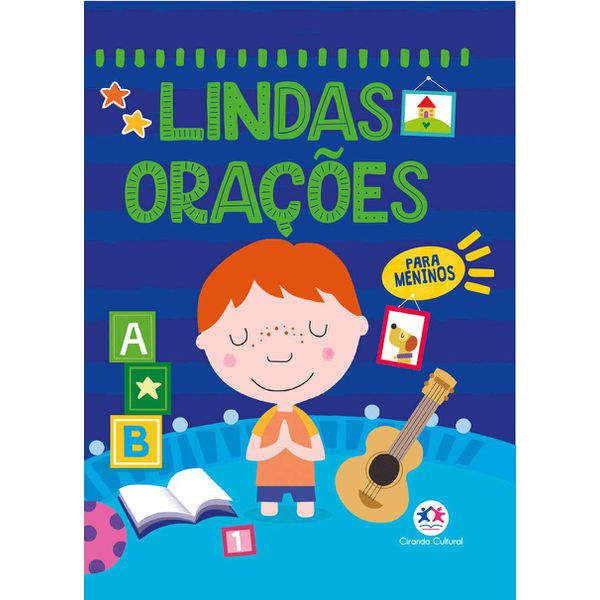 Livro - Lindas orações para meninos