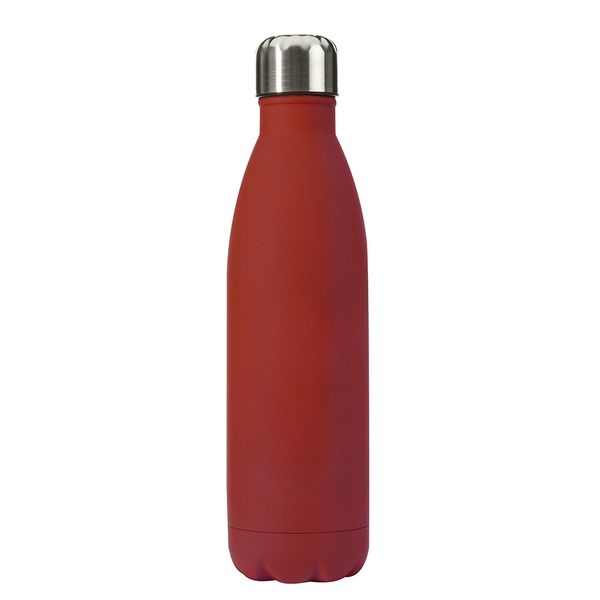 Garrafa Inox 750ml- Vermelha Fosca 