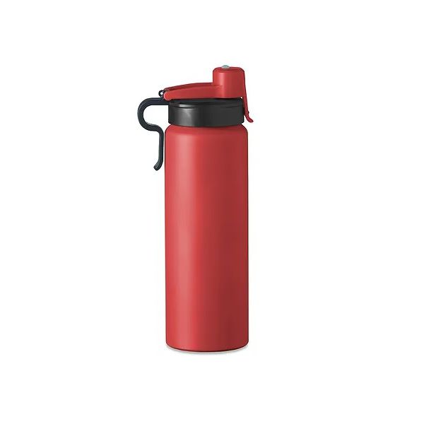 Squeeze Alumínio 800ml- Vermelha