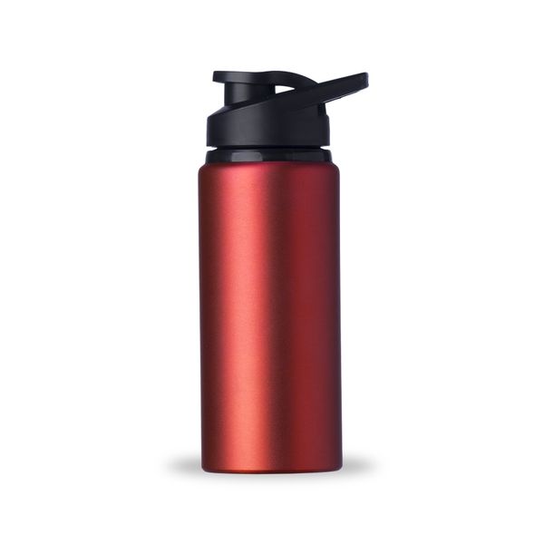 Squeeze Alumínio 600ml- Vermelha 