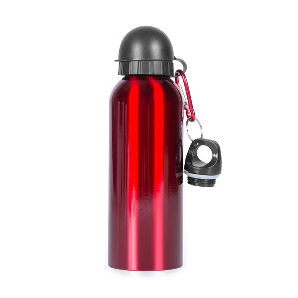 Squeeze Inox -Vermelha - 500ml -Personalizada