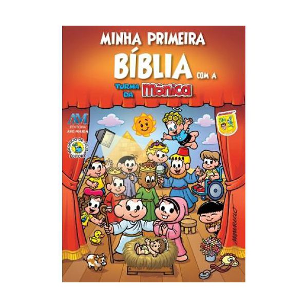 Minha Primeira Bíblia com a Turma da Mônica- Bolso