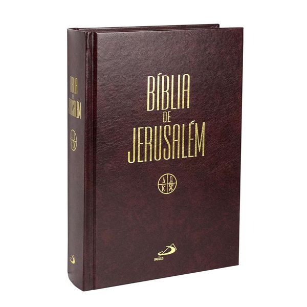 Bíblia de Jerusalém - Editora Paulus Capa Dura - Letra Grande